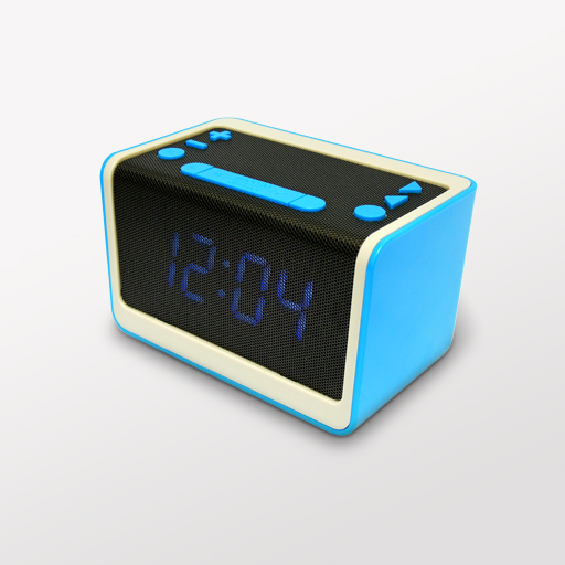 Mesh Bluetooth Speaker Clock